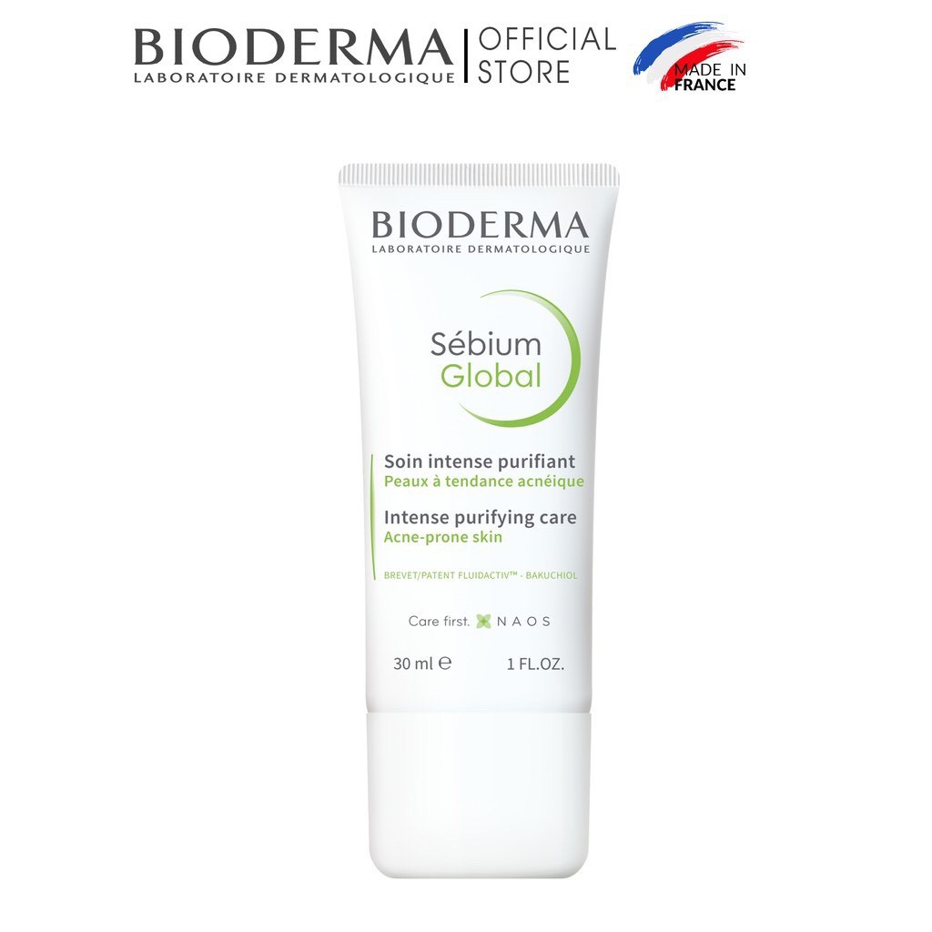 Kem Dưỡng Bioderma Sebium Global Cream Làm Giảm Mụn 30ml