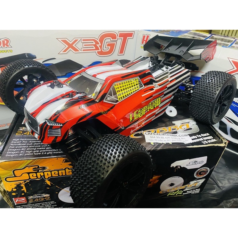 Xe điều khiển Truggy Leopard to khủng 150a hobbywing chạy 100km/h trục kim loại