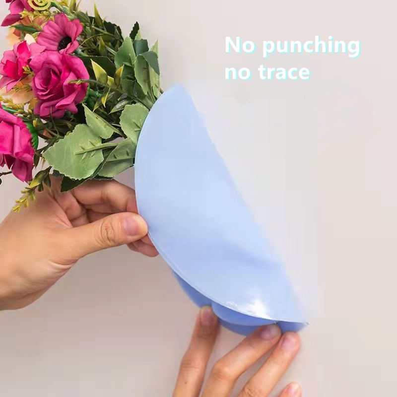 Lọ Hoa Silicone Treo Tường Trang Trí Nhà Cửa Có Thể Tháo Rời Tiện Lợi