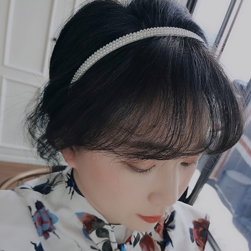 Cài tóc ngọc trai phong cách Vintage cho nữ