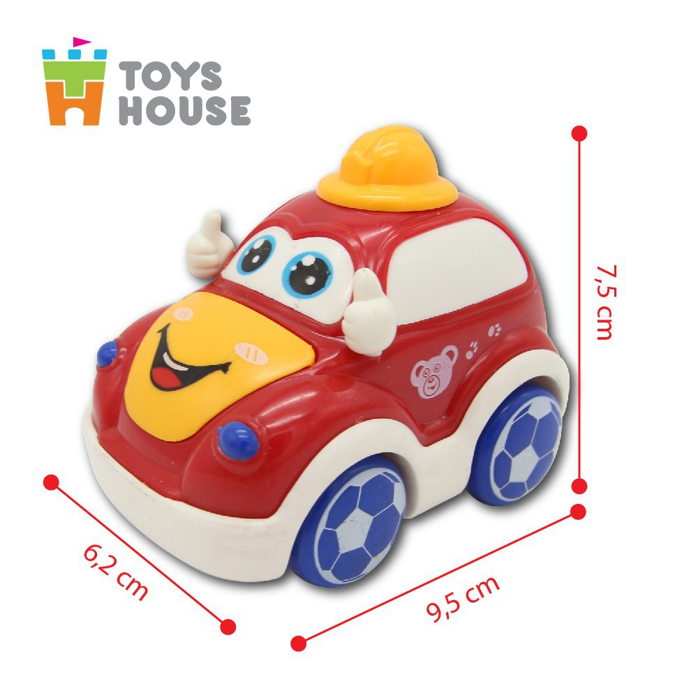 Ô tô trớn đà ngộ nghĩnh Toyshouse S79 - ô tô đồ chơi đẩy đà