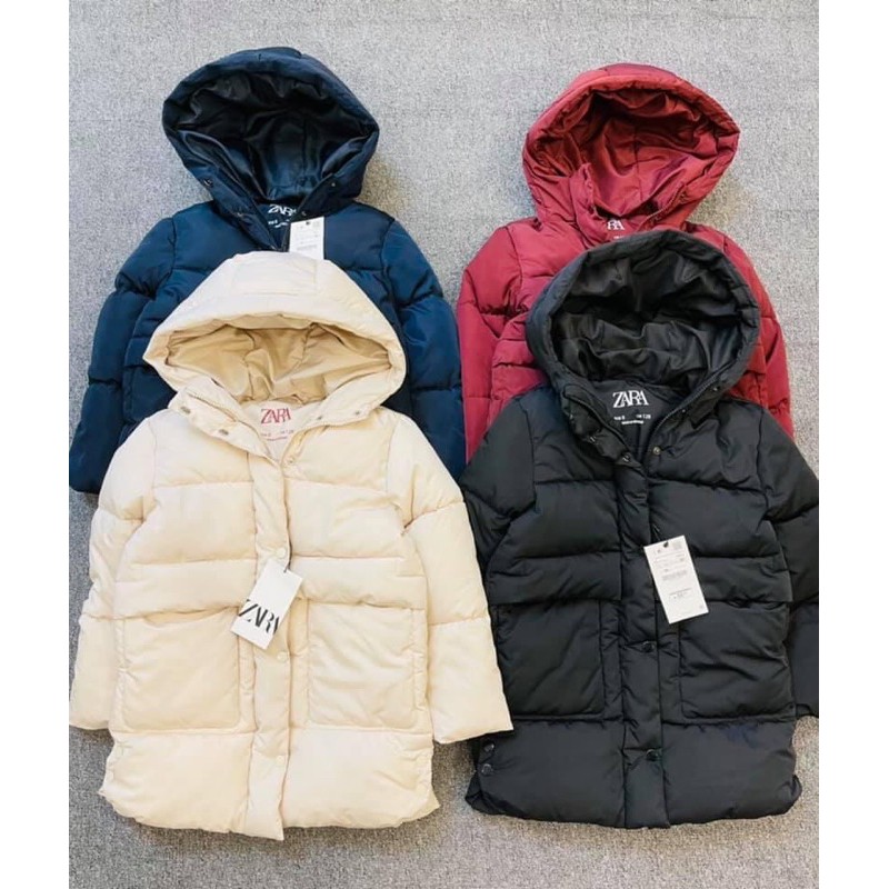 áo phao zara dáng dài