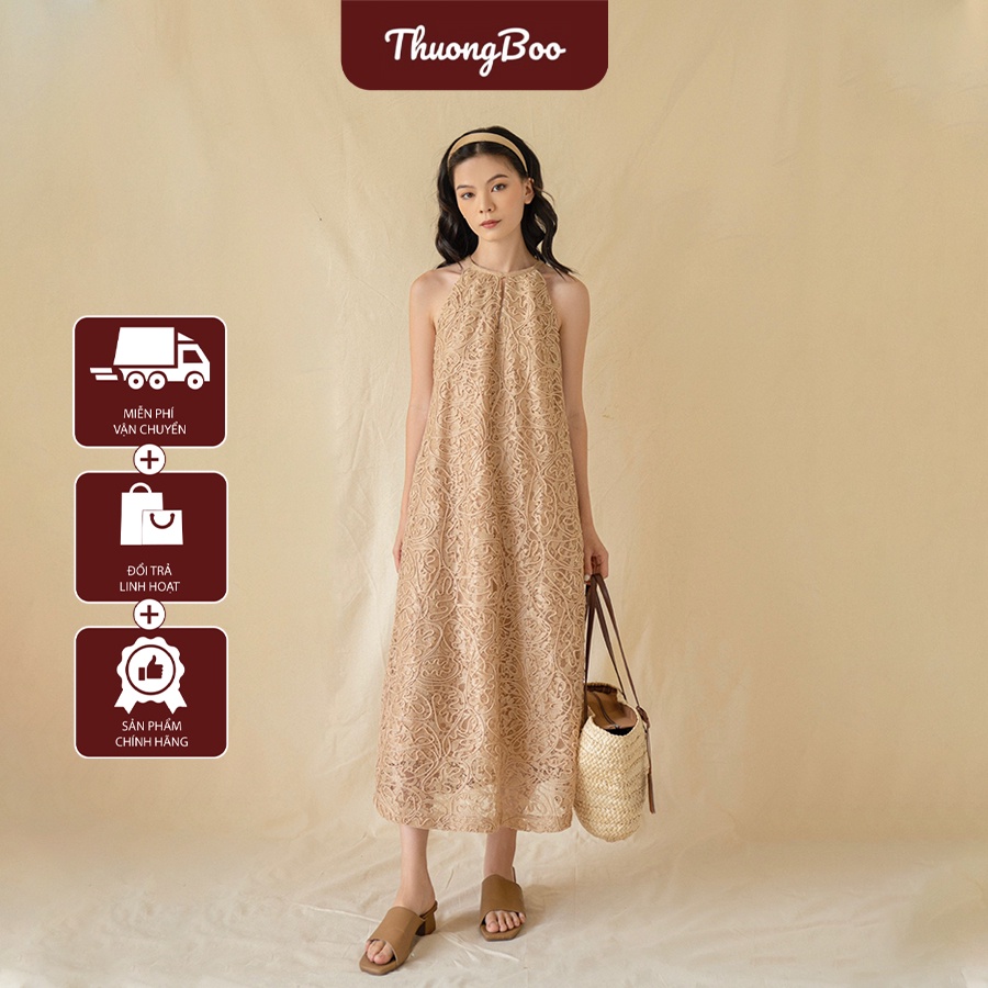Đầm Nữ Dáng Suông Dài Thuongboo Chất Liệu Ren Lạ Mắt Thu Hút Mọi Ánh Nhìn - Vintage Dress