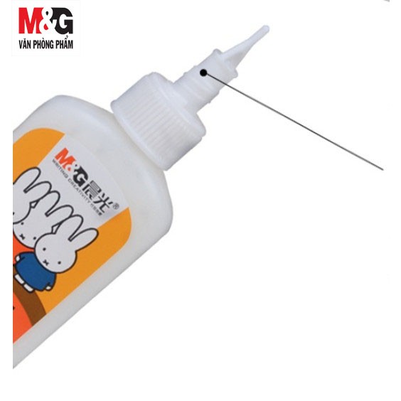 Keo sữa M&amp;G-40 ml-nắp 2 màu đỏ, vàng có hình thỏ dễ thương-MF7201-1 chai