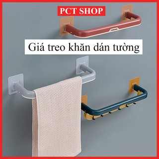 Bộ giá treo khăn tắm, khăn mặt, khăn lau bếp dán tường cao cấp
