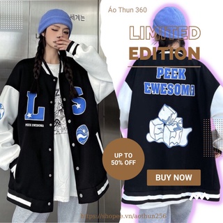 Áo khoác nam nữ dáng Bomber chất áo 2 Lớp LS02 kiểu unisex phong cách ulzzang jacket vasity