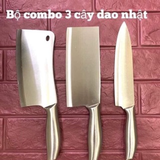Combo 3 dao thép không gỉ y hình