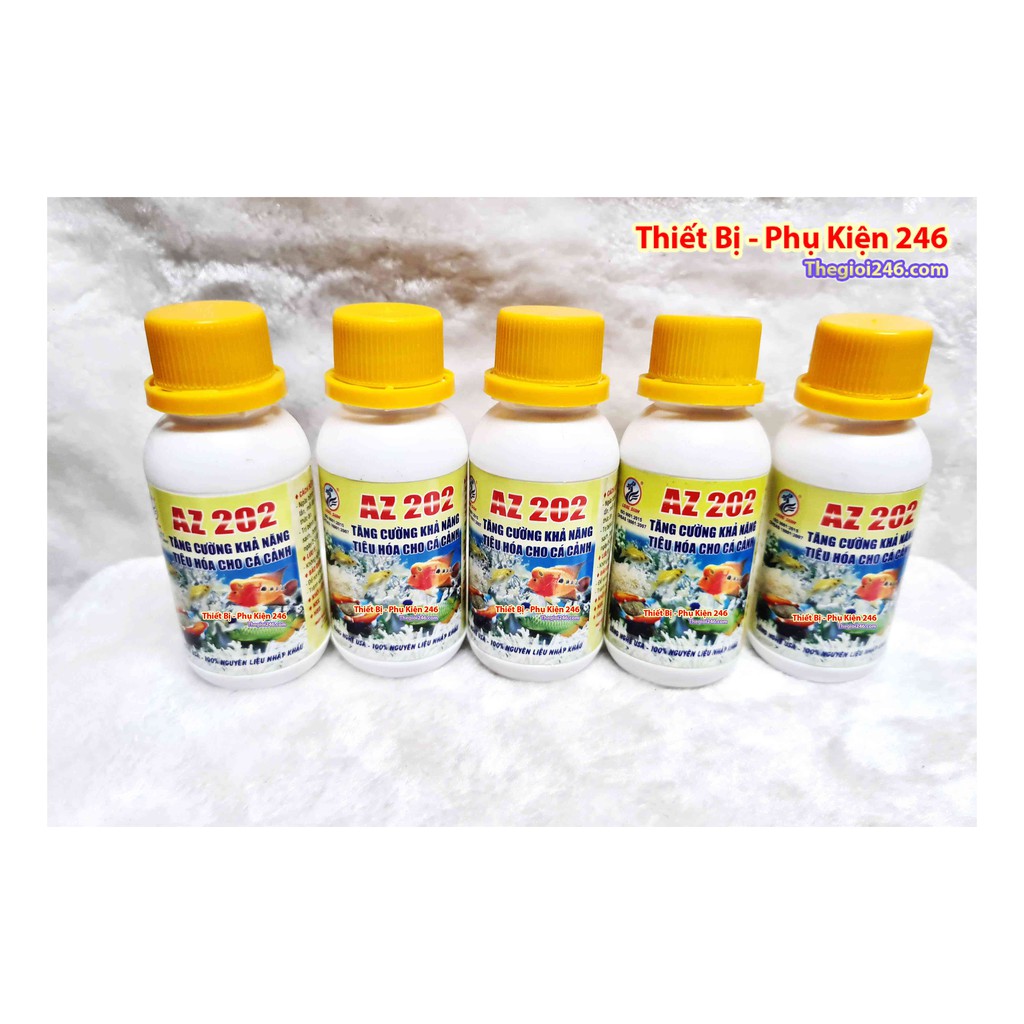 Thuốc tăng cường khả năng tiêu hóa cá cảnh Az 202 Long Sinh
