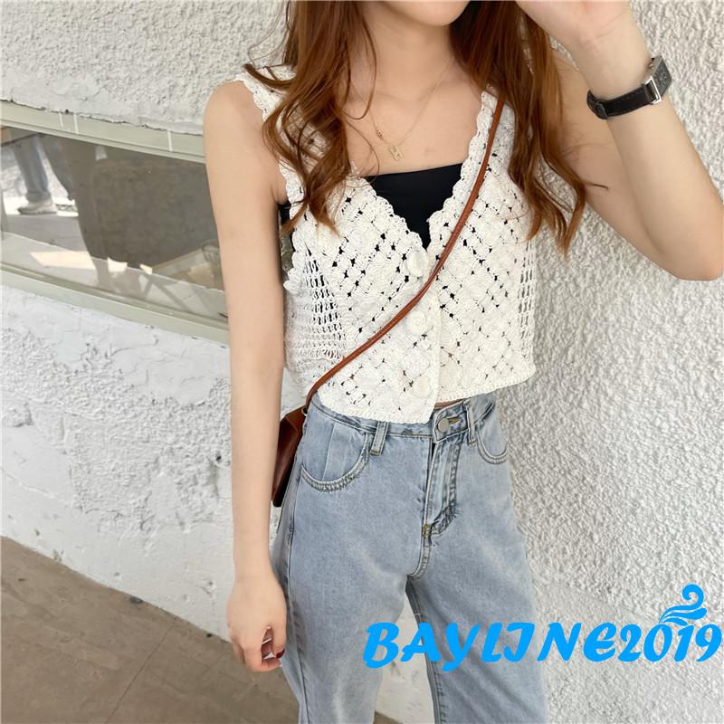 Áo nữ không tay cổ chữ V thời trang quyến rũ