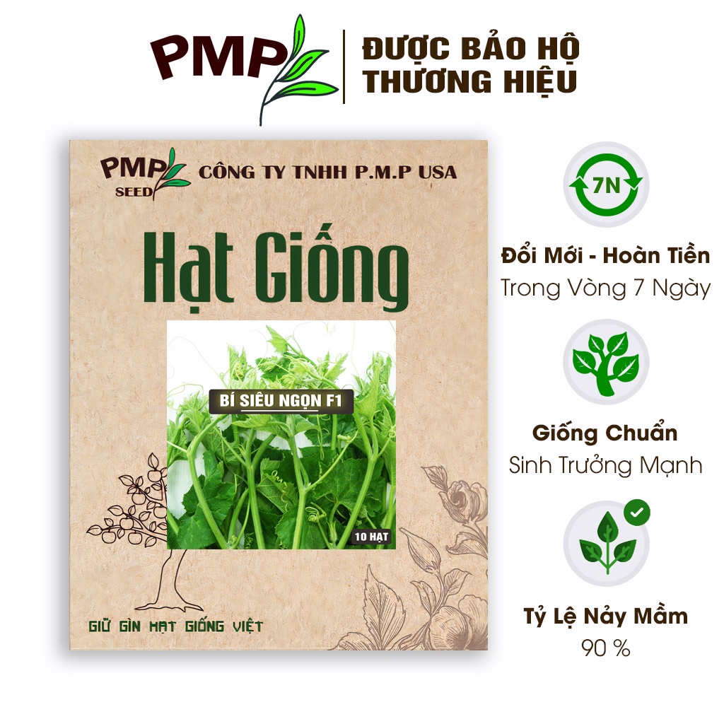 Hạt Giống Bí Siêu Ngọn PMP
