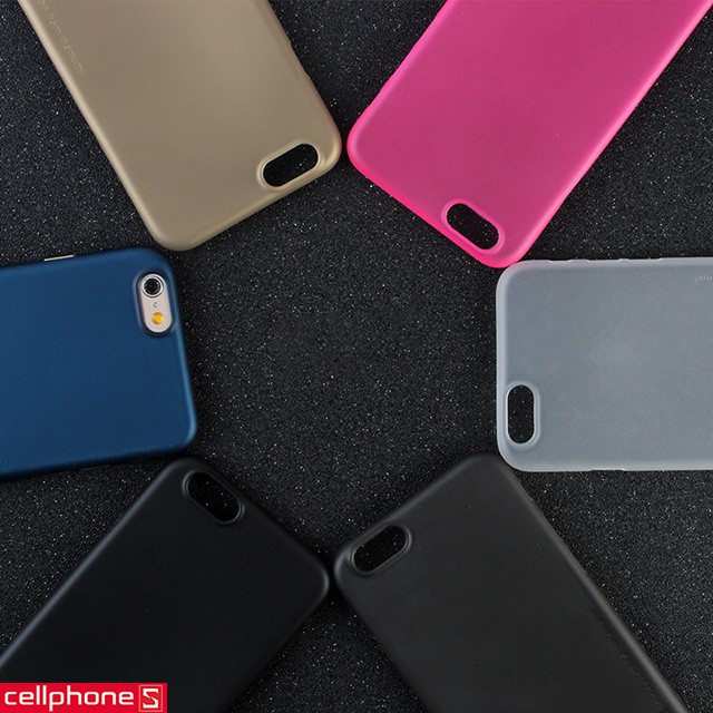 Ốp lưng Memumi siêu mỏng 0.3mm cho iPhone 6 Plus/ 6S Plus Nhựa nhám chống vân tay ( Chính Hãng )