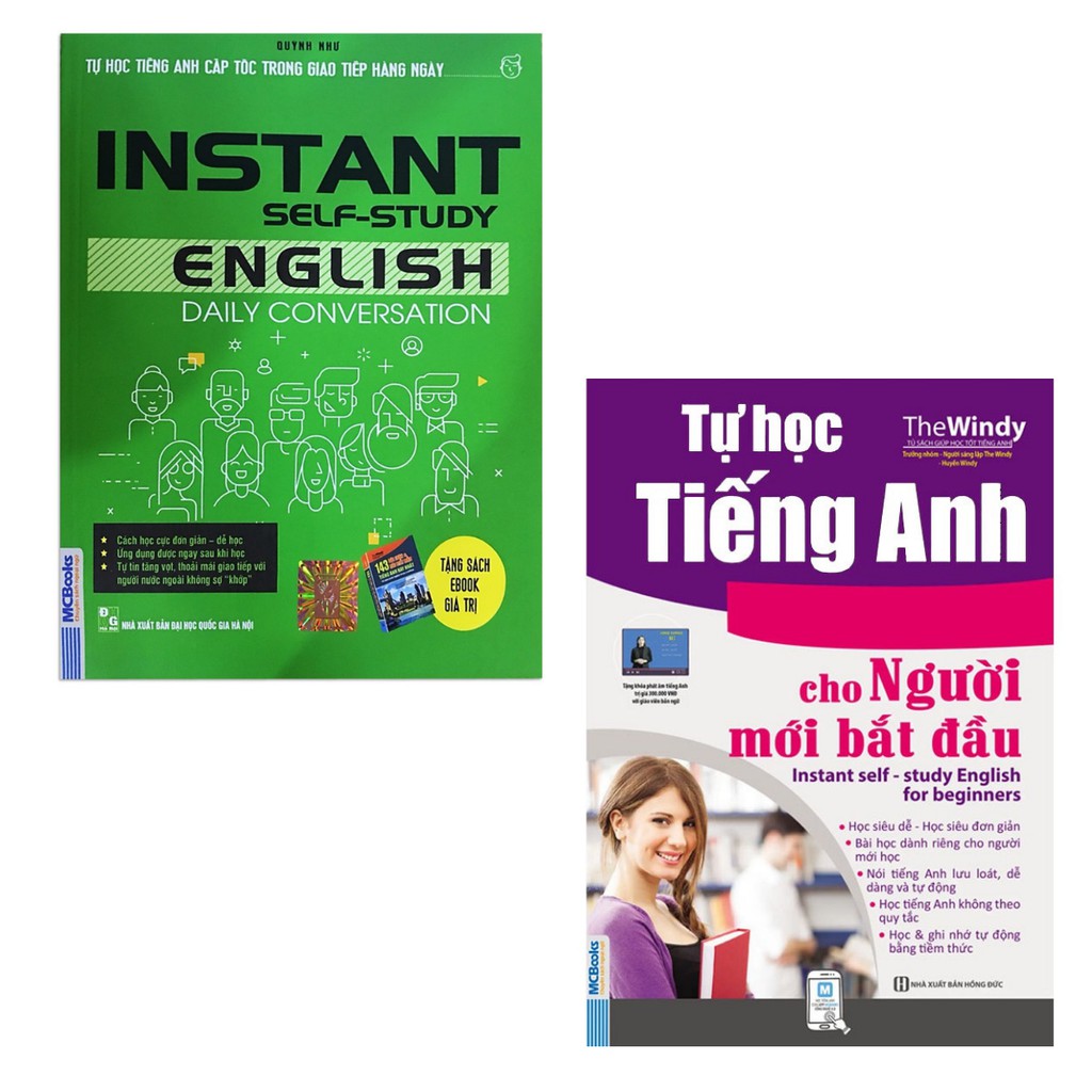 Sách - Combo Tự học tiếng Anh cấp tốc cho người mới bắt đầu +Tự Học Tiếng Anh Cấp Tốc Trong Giao Tiếp Hàng Ngày