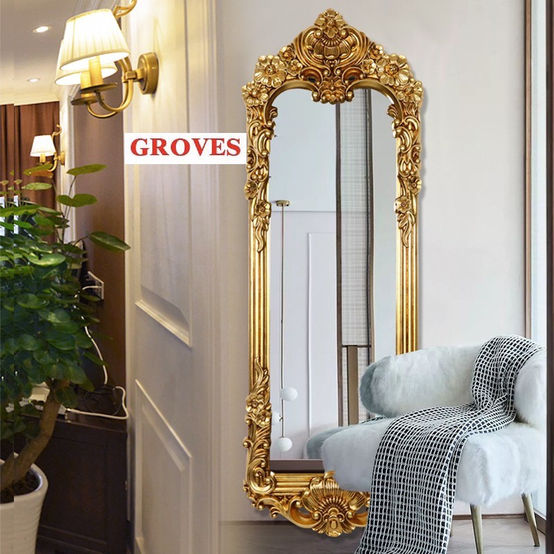 GƯƠNG TOÀN THÂN TÂN CỔ ĐIỂN GROVES GGPU 837 MÀU VÀNG CỔ ĐIỂN SANG TRỌNG