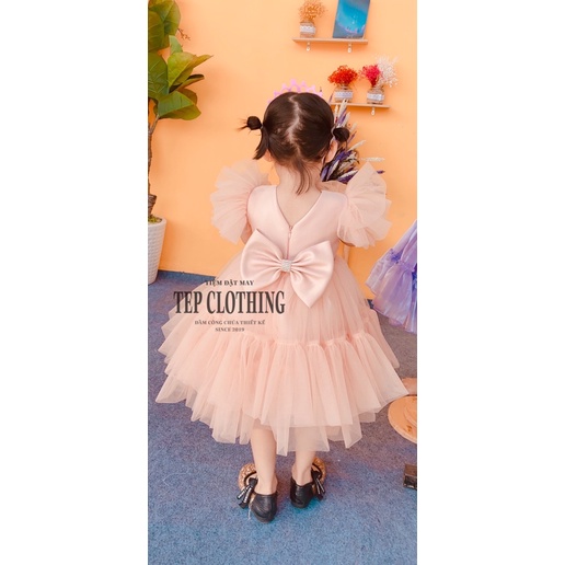 Đầm công chúa thiết kế DORIS cho bé gái by Tep Clothing