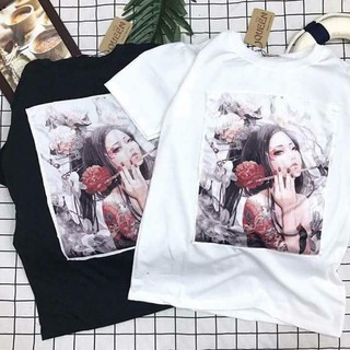 Áo in 3D cô gái thổi sáo siêu đẹp