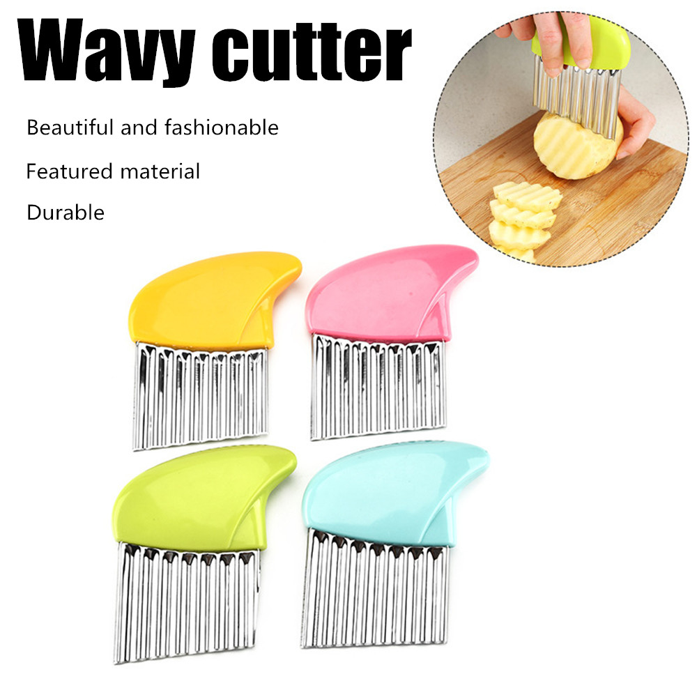 Dụng Cụ Cắt Củ Quả Hình Gợn Sóng Xinh Xắn