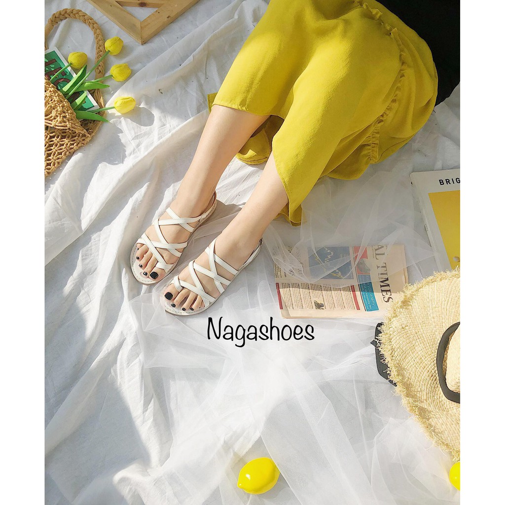 SANDAL NAGASHOES QUAI CHÉO MẢNH NHỎ NAS149