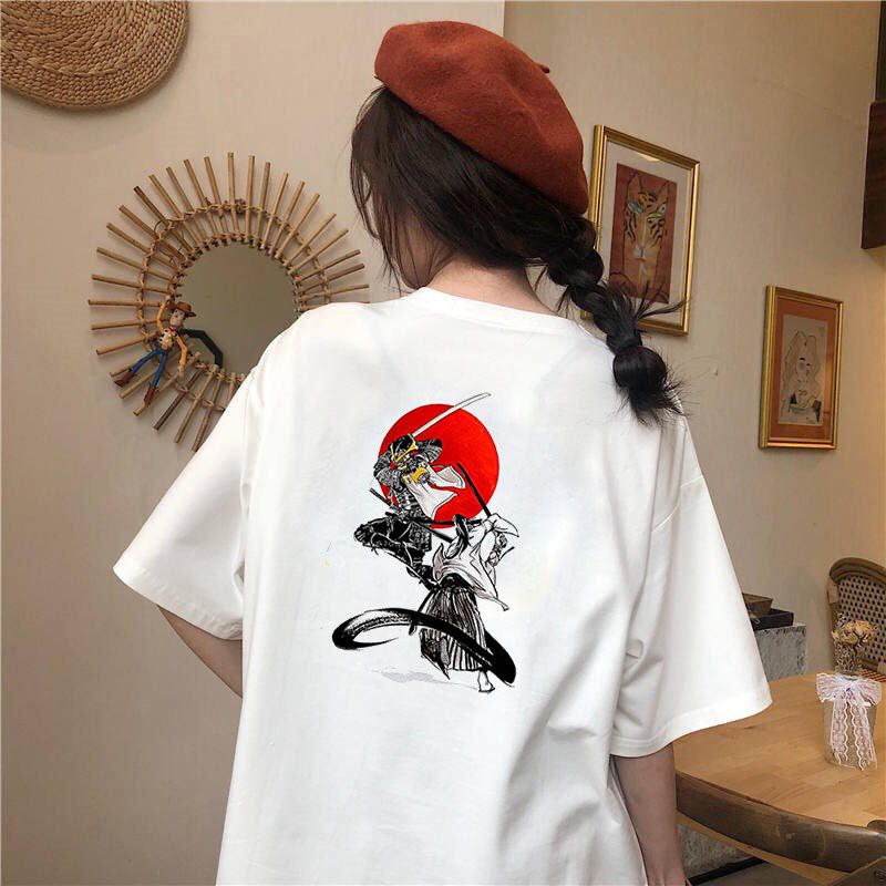 Áo thun tay lỡ nữ form rộng Samurai form rộng vải dày mịn 2020T1816