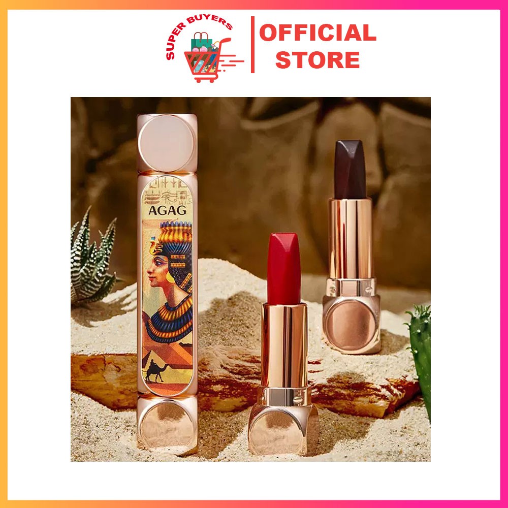 Son 3D 3 Màu AGAG mềm mịn siêu mướt môi - Super Buyers | BigBuy360 - bigbuy360.vn