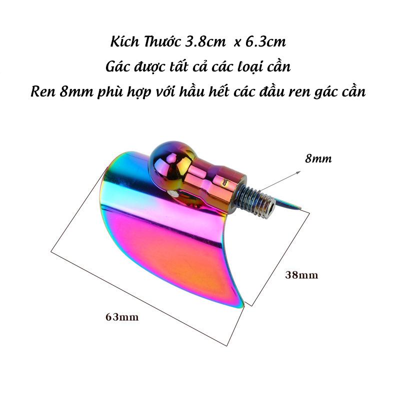 Đầu Bướm Gác Cần Câu Tay - Gắn Chống Cần Câu Đài - AA77