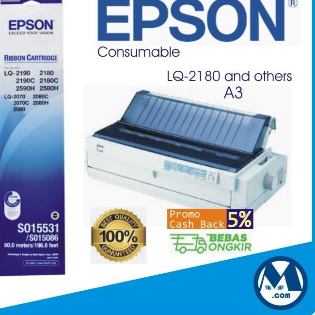 Dây Ruy Băng Máy In Epson Lq-2190 / Lq-2180 / Lq2190 / Lq2180 Ls