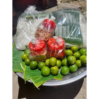 COMBO 1KG Bánh tráng phơi sương + muối,sate,hành phi
