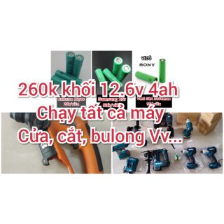 Pin 12.6v 4ah cho may khoan