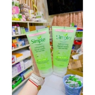 sữa rửa mặt simple