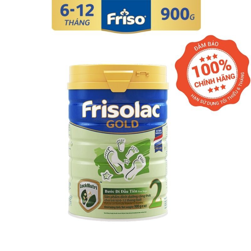 sữa bột frisolac gold 2 lon 400g date 2/2022