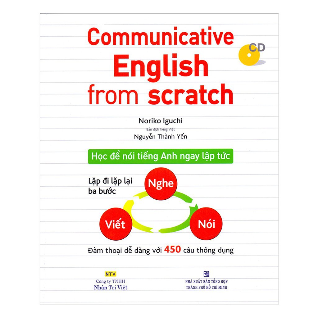 Sách - Communicative English From Scratch (Kèm CD)