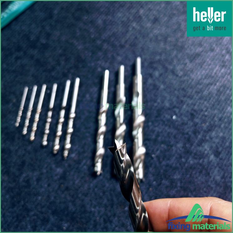 Mũi khoan gỗ HELLER HSS TURBO chất lượng cực kỳ tốt, khoan rất nhanh và không bị  cháy mũi, lỗ khoan tròn và mượt.