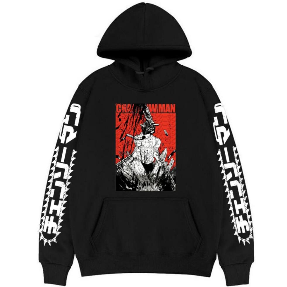 Áo hoodie Anime Manga Chainsaw Man Denji dài tay đẹp siêu ngầu giá rẻ nhất 💖