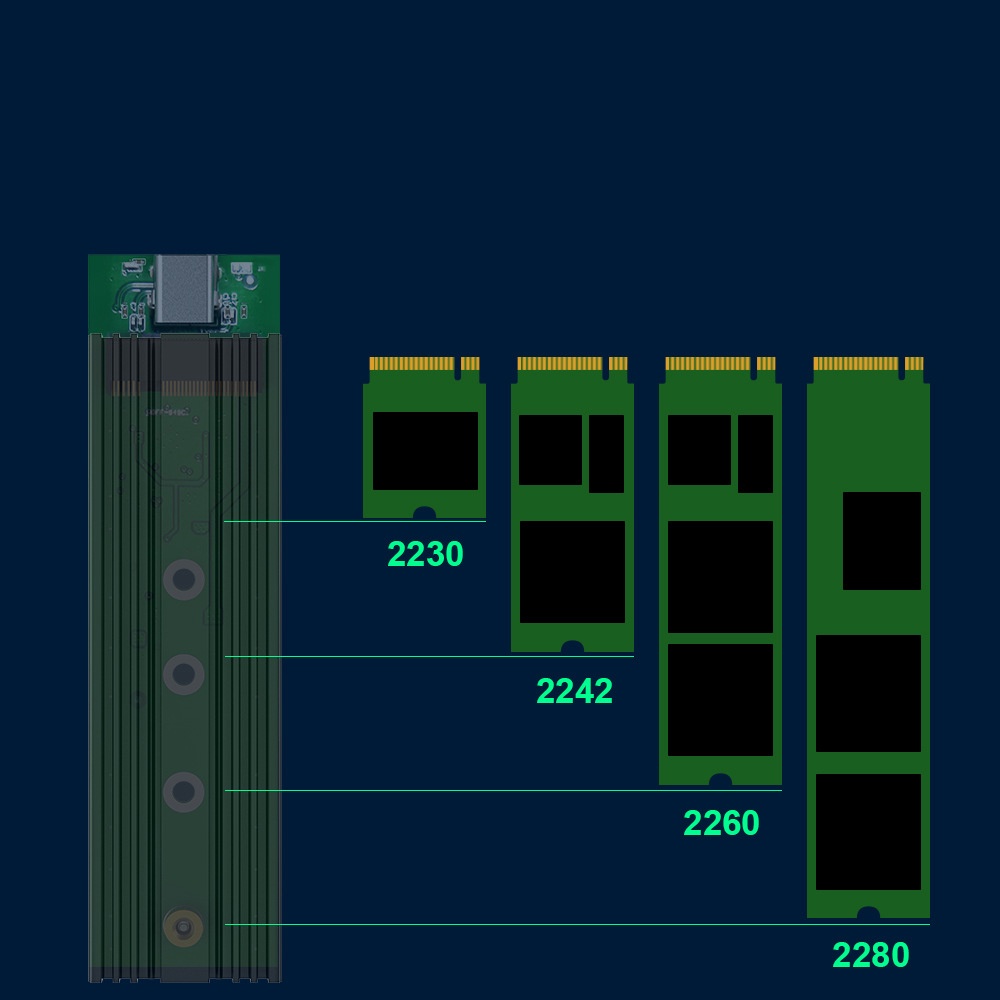 Bộ Tản Nhiệt Cho M.2 NGFF PCI-E NVME M2 SSD Tản Nhiệt Siêu Rẻ Tặng Kèm Ốc Vít