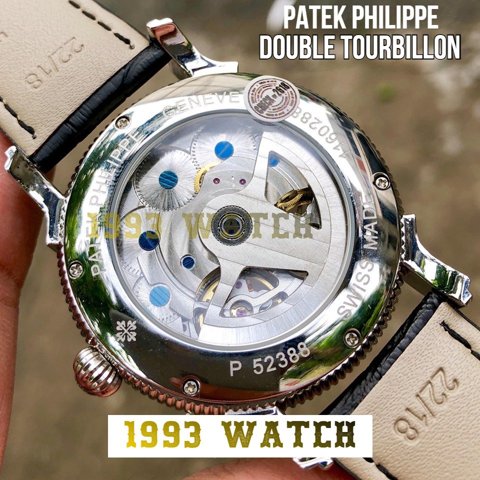 Đồng Hồ Nam Nautilus Double Tourbillon p52388 , Máy Automatic - Cơ , Dây Da , Size 42mm