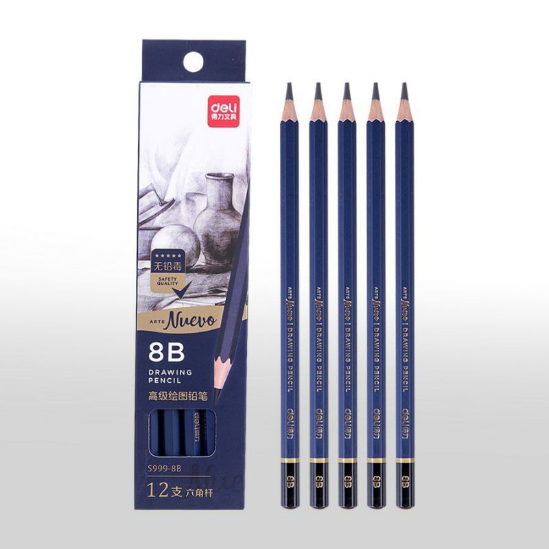 Bút chì mỹ thuật cao cấp 7B 8B 9B 10B 12B