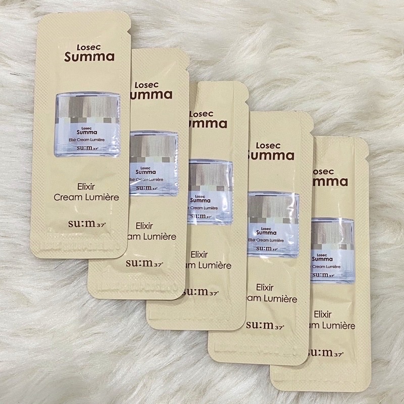 10 gói kem truyền trắng giảm lão hoá losec summa elixir treament su:m37