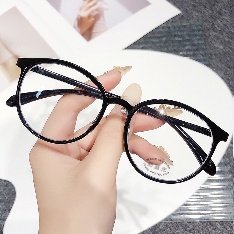 Mắt Kính Chống Ánh Sáng Xanh Bằng Nhựa HD Siêu Nhẹ Thời Trang