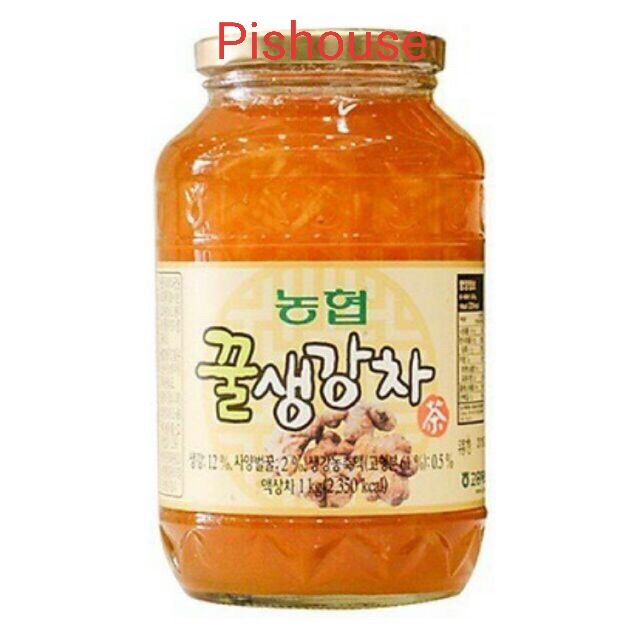 Trà chanh gừng mật ong 1kg Hàn Quốc Honey Ginger Tea