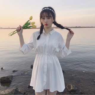 Váy sơ mi ulzzang