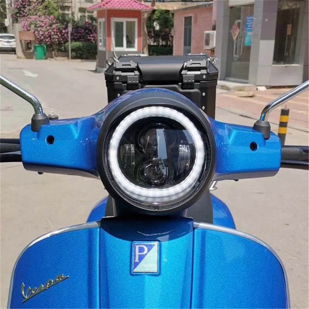 Vỏ Bảo Vệ Đèn Pha Bằng ABS Thiết Kế Độc Đáo Chuyên Dụng Cho VESPA GTS 250 300 2013-2018