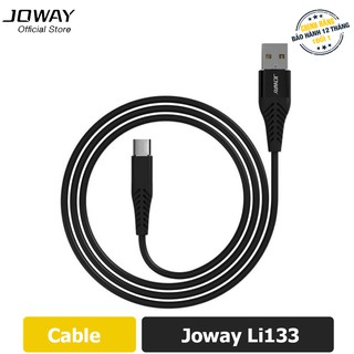 Cáp sạc siêu rẻ Lightning, Micro USB, Type C cho iphone, samsung,xiaomi Joway Li133 (Đen)