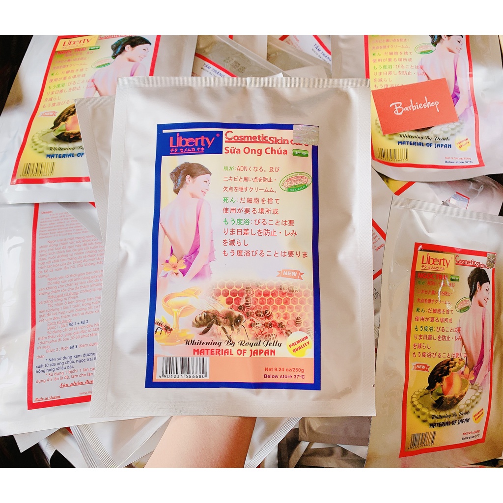 Tắm Trắng Toàn Thân Liberty Nhật Bản 250g