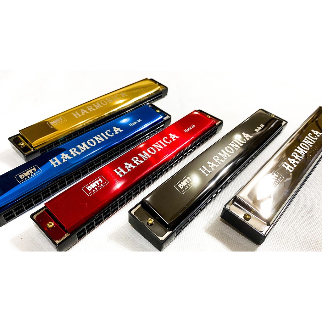 Kèn Harmonica Màu 24 Lỗ Giá Rẻ - HÀNG CÓ SẴN