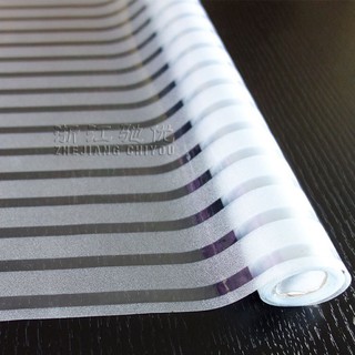 DECAL 1 MÉT DÁN KÍNH KHỔ 45CM PVC CÓ KEO - MẪU SỌC MỜ