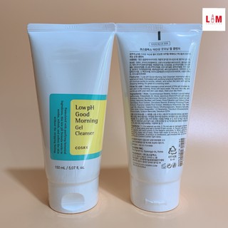 Sữa rửa mặt dạng gel Cosrx Low pH Good Morning Gel Cleanser 150ml [Chính Hãng]