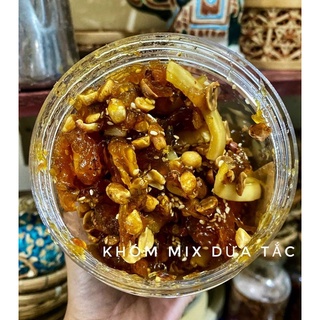 Khóm mix dừa tắc ( hủ 500gr)