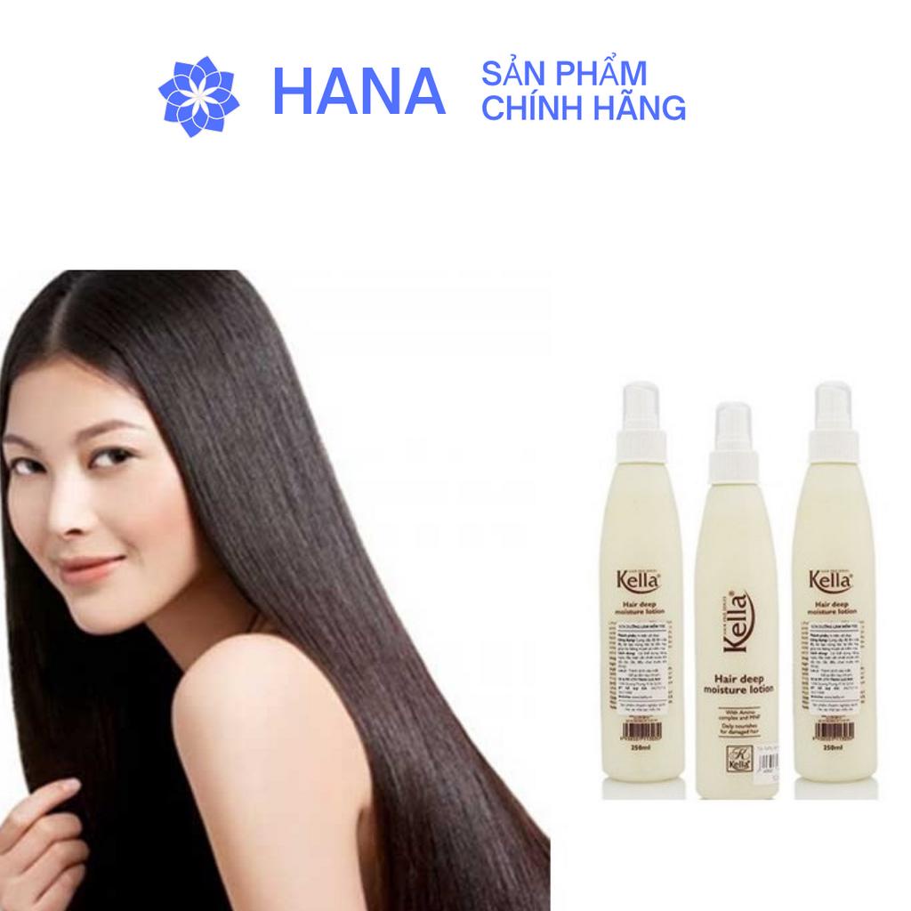 Xịt dưỡng mềm tóc Kella Hair Deep Moisture Lotion 250ml