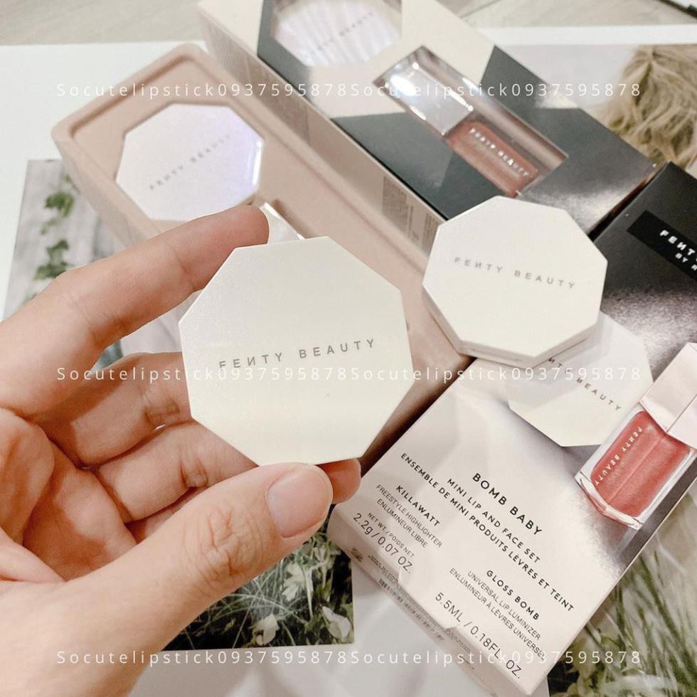 Phấn highlight Fenty Hustla Baby - Diamond Bomb - Killawatt Foil mini 2.2g | BigBuy360 - bigbuy360.vn