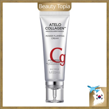 MISSHA kem giữ ẩm collagen Atelo Collagen 500 Power Plumping Cream 40ml cung cấp nước cho da