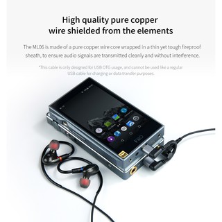 Phụ kiện tai nghe cáp fiio ml06